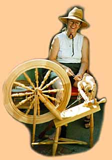 Katy at the wheel
